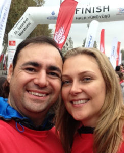 İstanbul Maratonu bitiş noktası