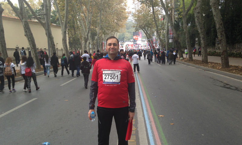 İstanbul Maratonu finish