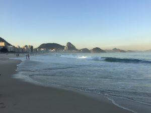 Copacabana plajı haftaiçi